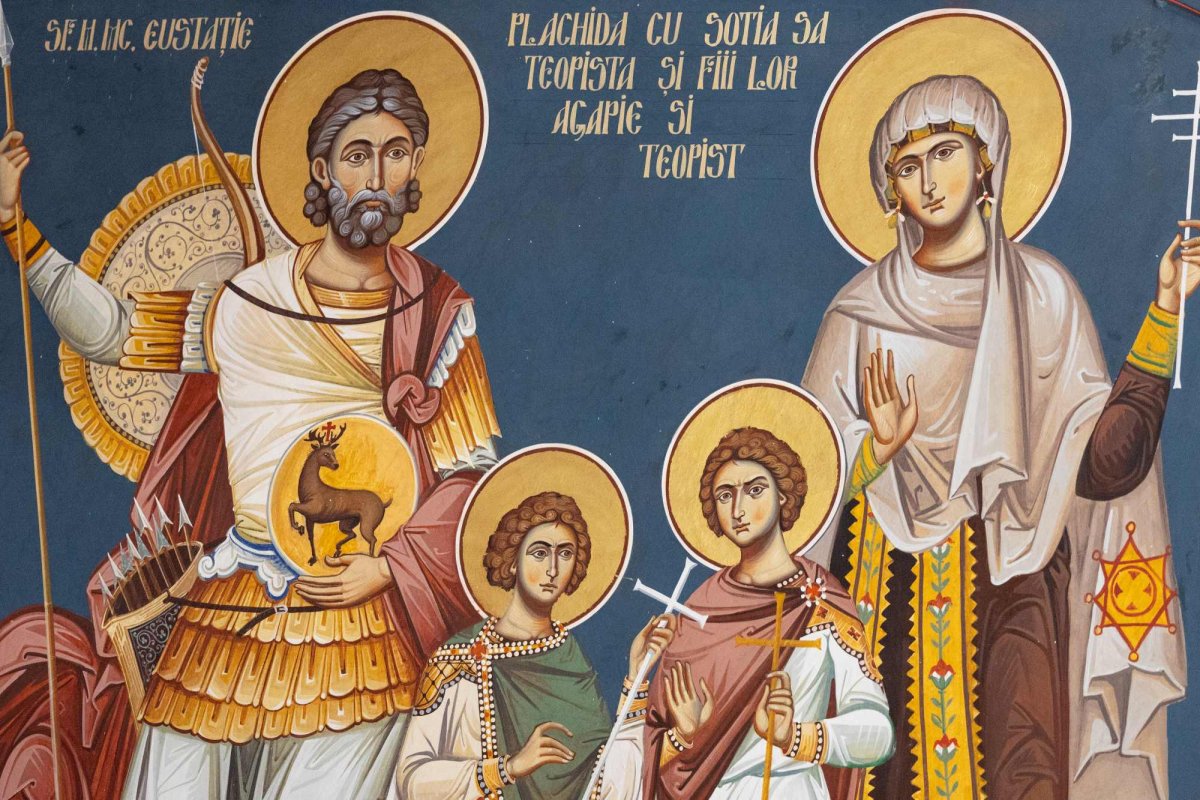 Cinstirea unei familii de sfinți mucenici la o biserică bucureșteană 309100