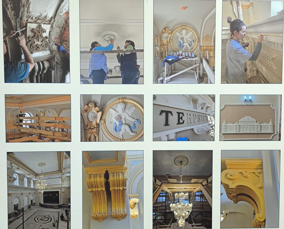 La Vatra Dornei, o clădire-simbol dezmorțește orașul 309167