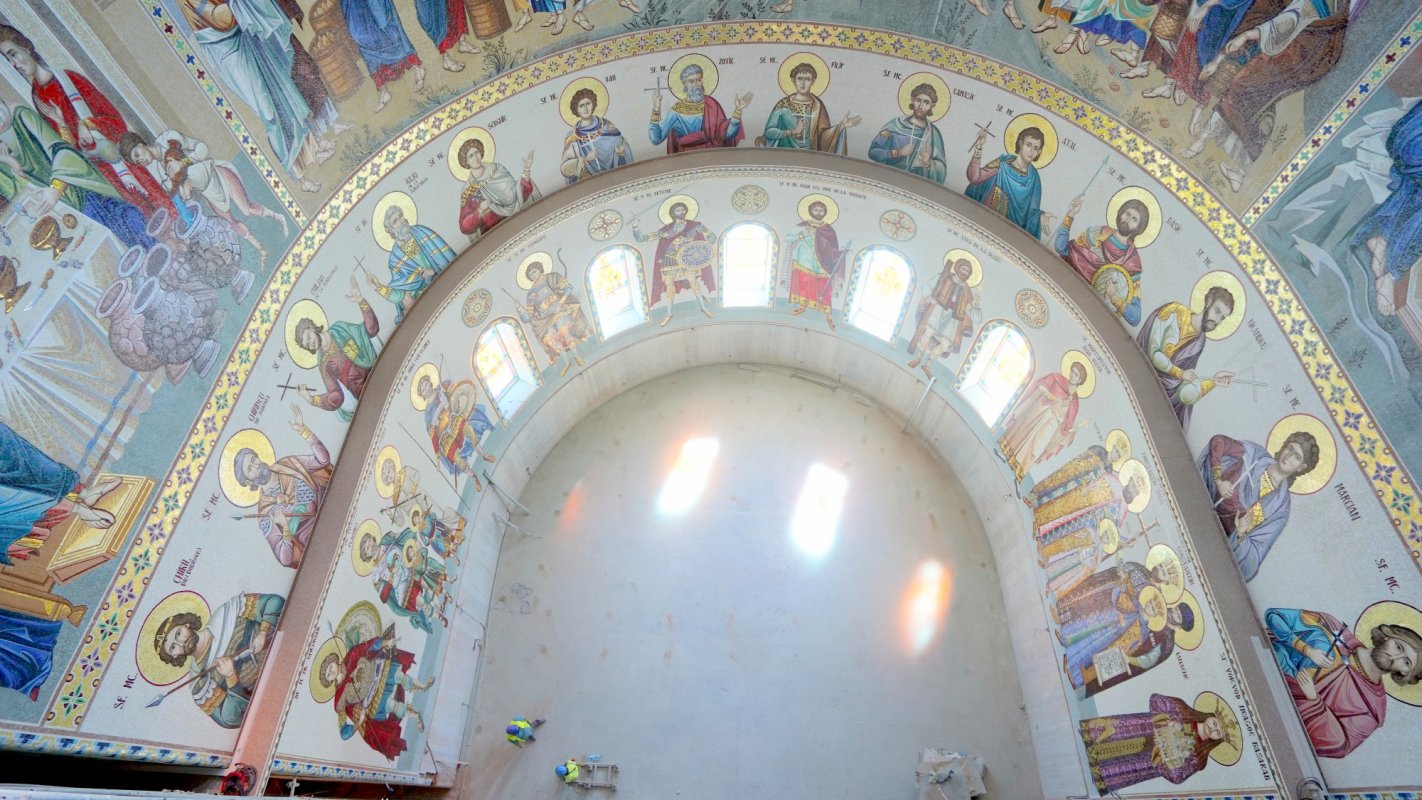 Șantierul Catedralei Naționale la început de toamnă 309861