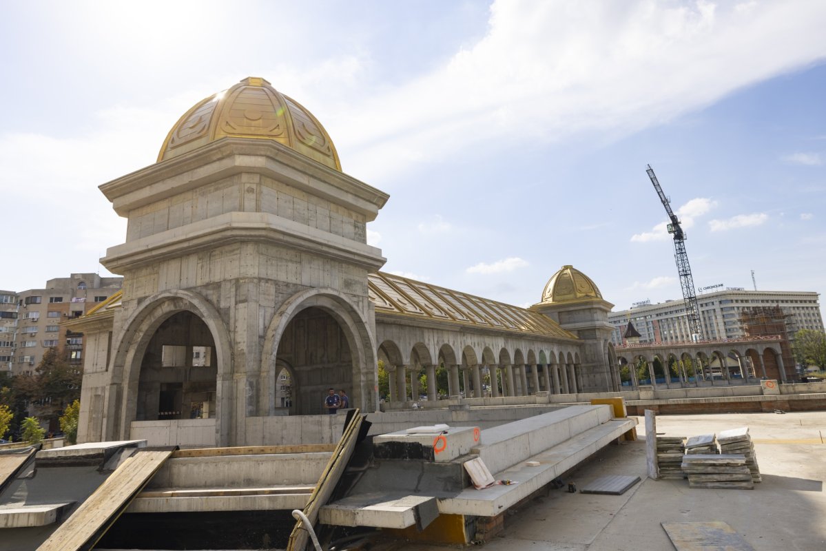 Șantierul Catedralei Naționale la început de toamnă 309863