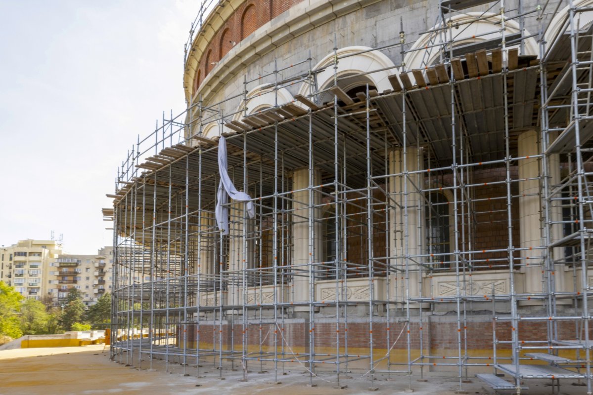 Șantierul Catedralei Naționale la început de toamnă 309865