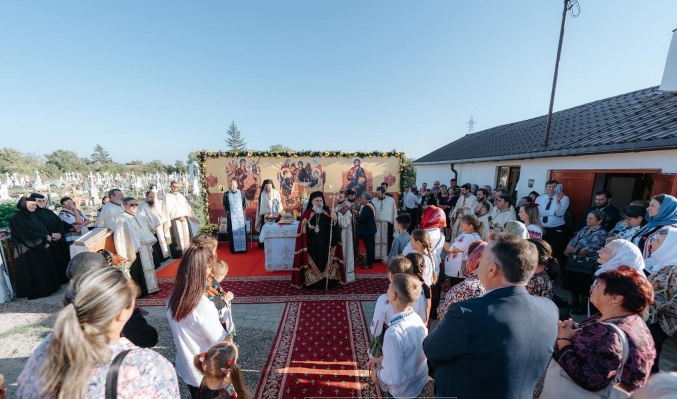 Binecuvântarea lucrărilor de reabilitare a bisericii din Corhana 309900