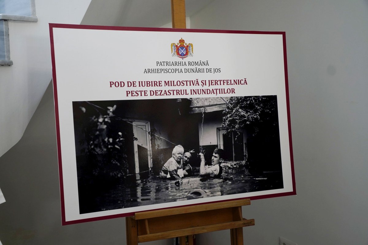 Pod trainic filantropic peste apele învolburate ale inundațiilor 309894