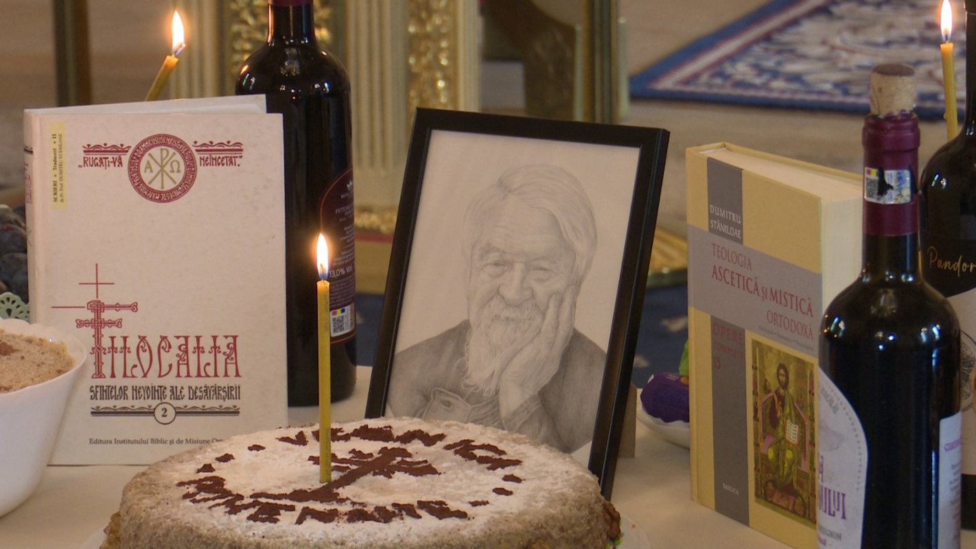 Părintele profesor Dumitru Stăniloae a fost pomenit la Mănăstirea Cernica 310561