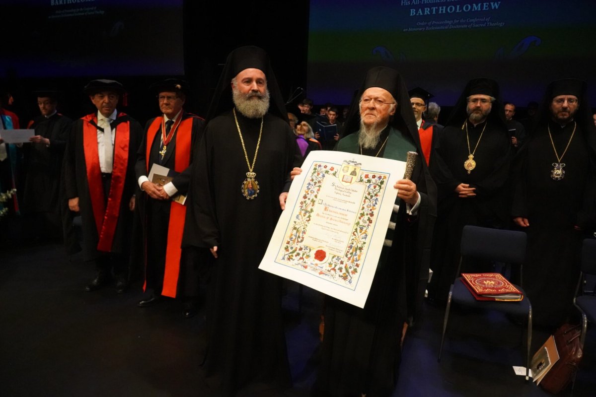 A început vizita Patriarhului Ecumenic Bartolomeu în Australia 310726