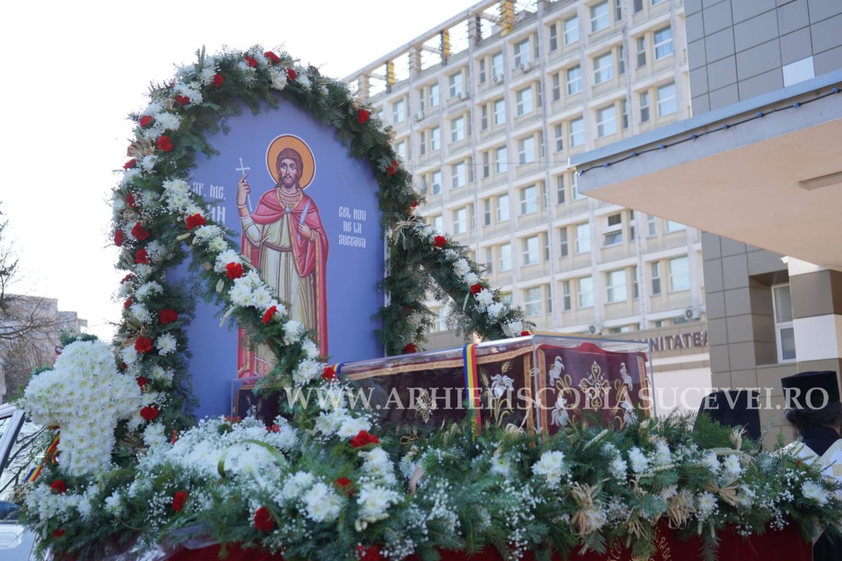 Moaștele Sfântului Ioan cel Nou în pelerinaj în Arhiepiscopia Sucevei și Rădăuților 312088