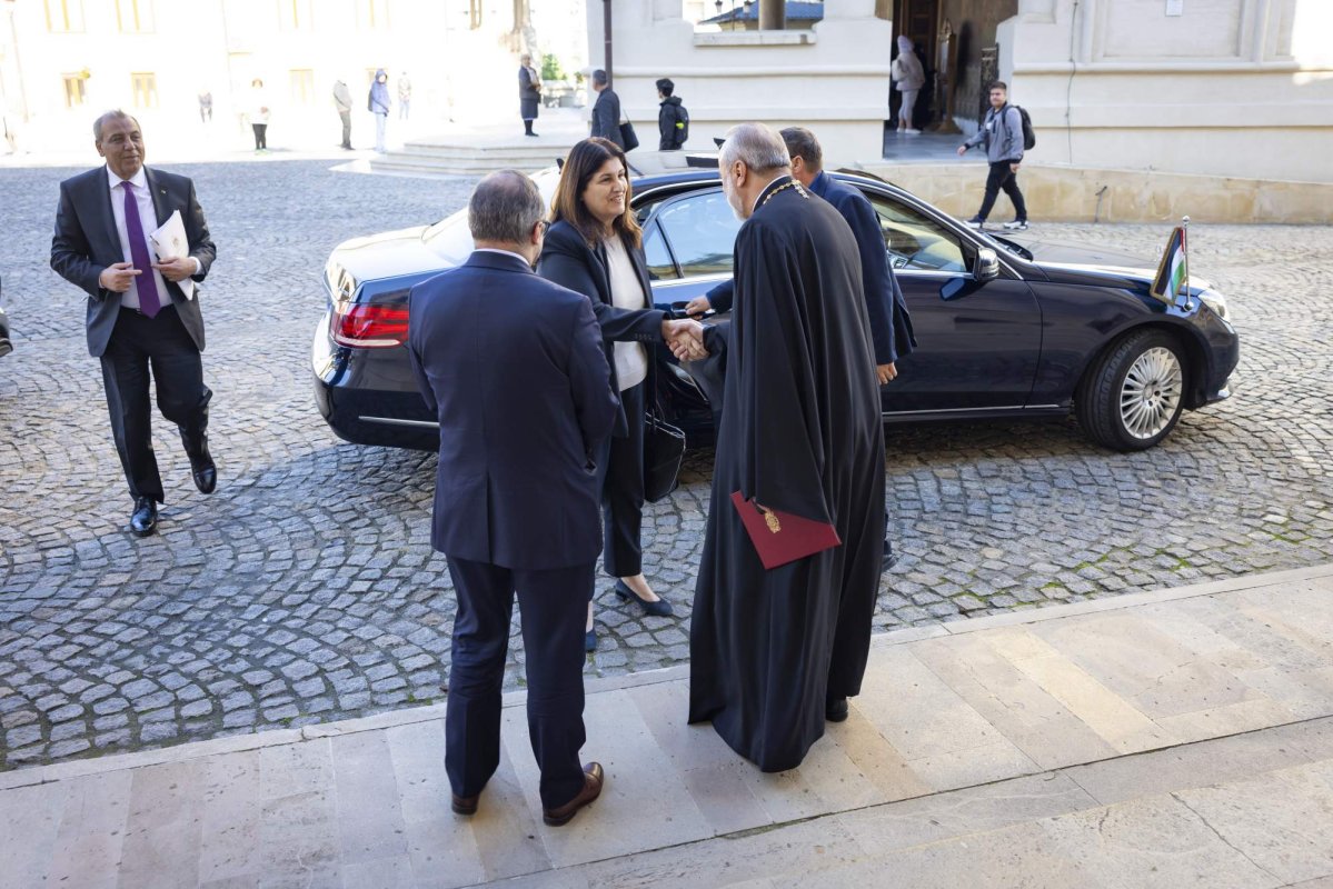 Autorități de stat din Palestina în vizită la Patriarhia Română 312197