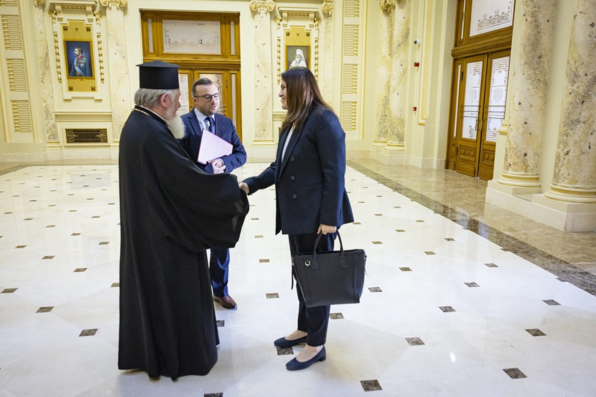 Autorități de stat din Palestina în vizită la Patriarhia Română 312200
