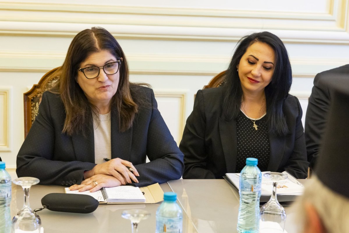 Autorități de stat din Palestina în vizită la Patriarhia Română 312206