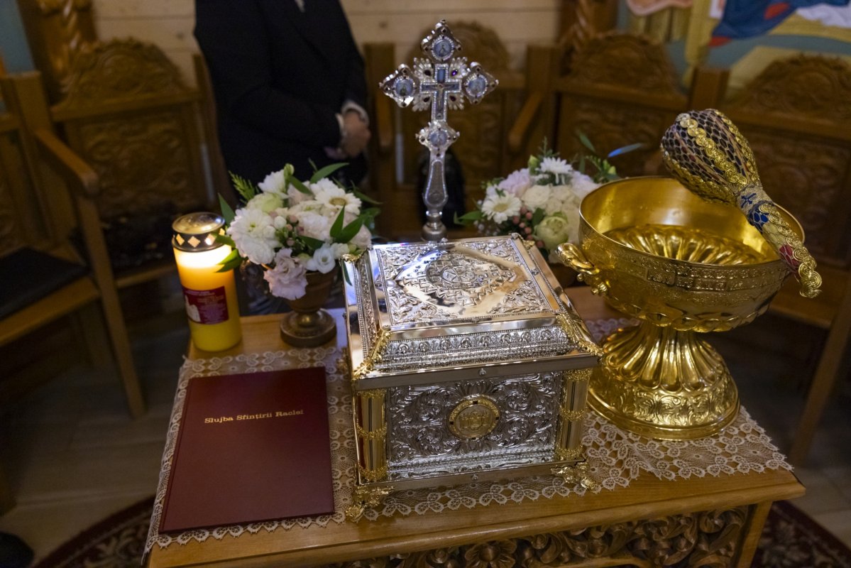 Moaștele Sfântului și Dreptului Simeon pentru o parohie bucureșteană 312337