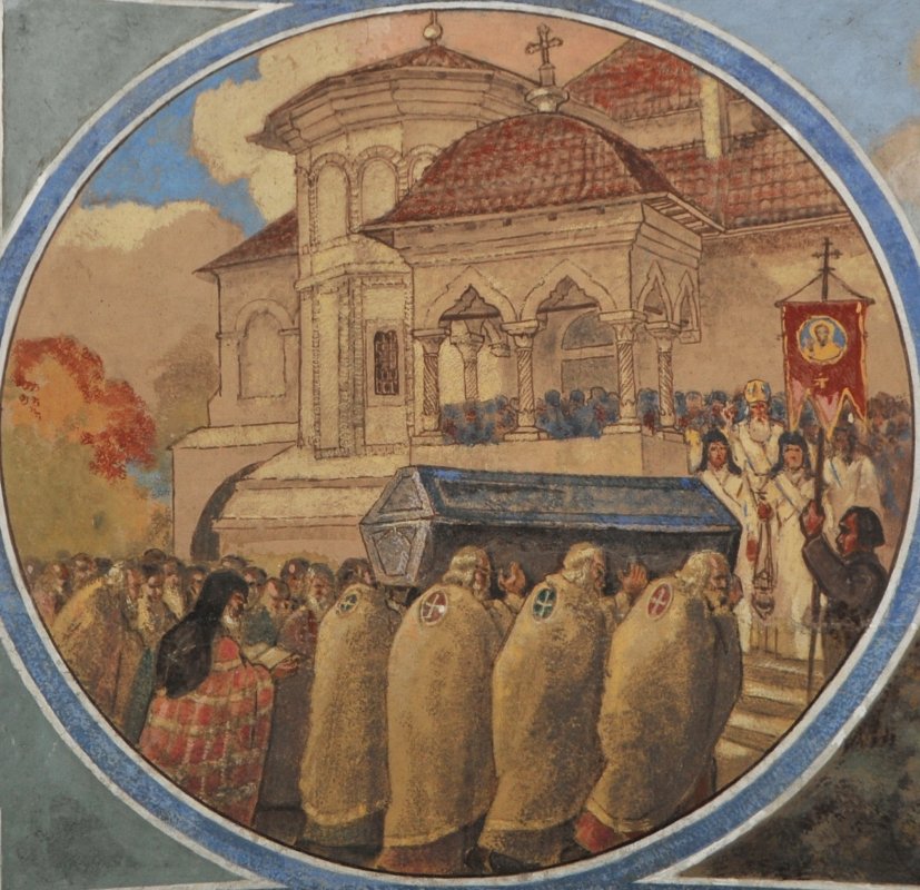 Aducerea moaștelor Sfântului Cuvios Dimitrie cel Nou la București 312286