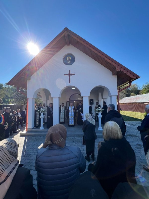 Binecuvântare arhierească la biserica din Țaga, judeţul Cluj 312386