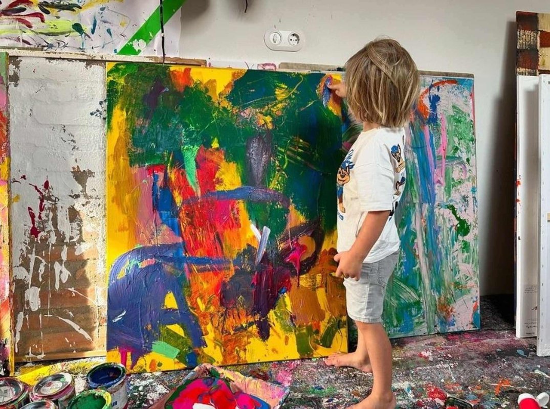 Pictor la vârsta de 3 ani  314203