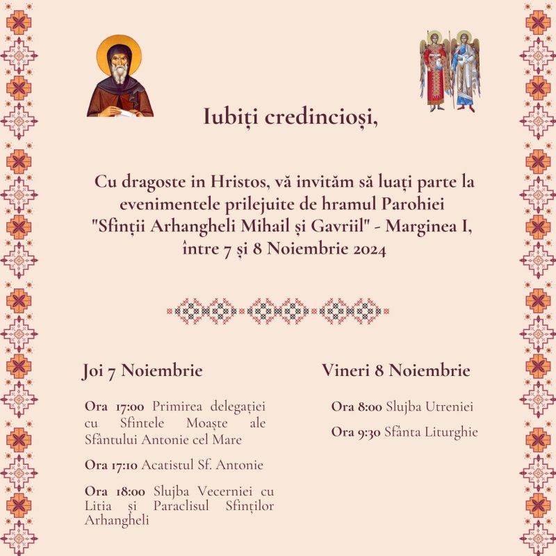 Moaștele Sfântului Antonie cel Mare vor fi duse la o biserică din Suceava 314926