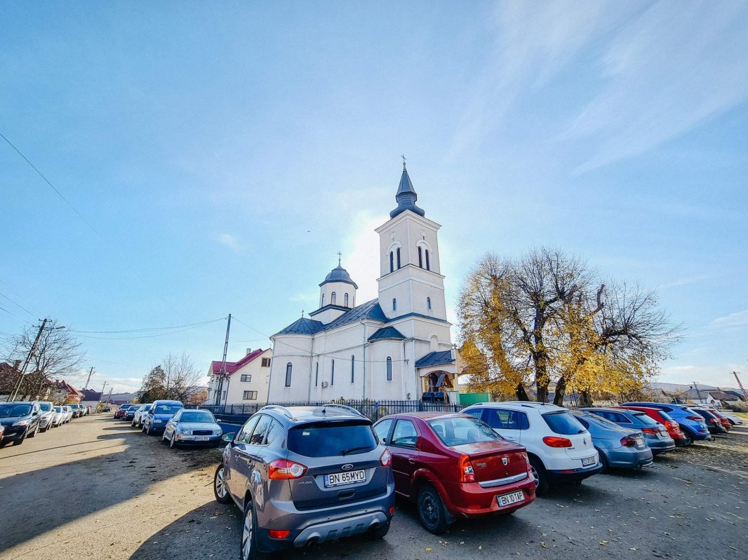 Hramul bisericii din localitatea bistriţeană Buduş 314997