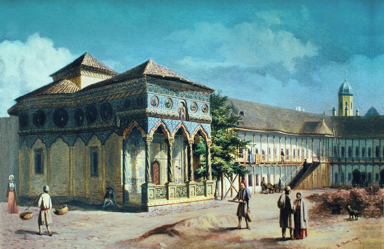 Biserica Mănăstirii Stavropoleos, restaurată de arhitectul Ion Mincu 315171