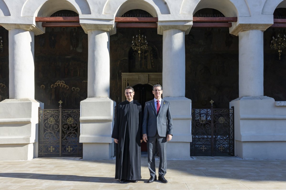 Ambasadorul Israelului, în vizită la Patriarhia Română 316765