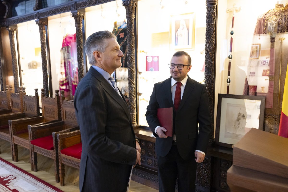 Ambasadorul Elveției în vizită de prezentare la Patriarhia Română 317867
