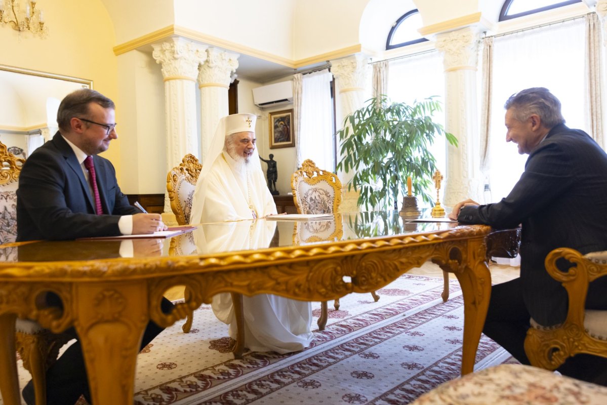 Ambasadorul Elveției în vizită de prezentare la Patriarhia Română 317872