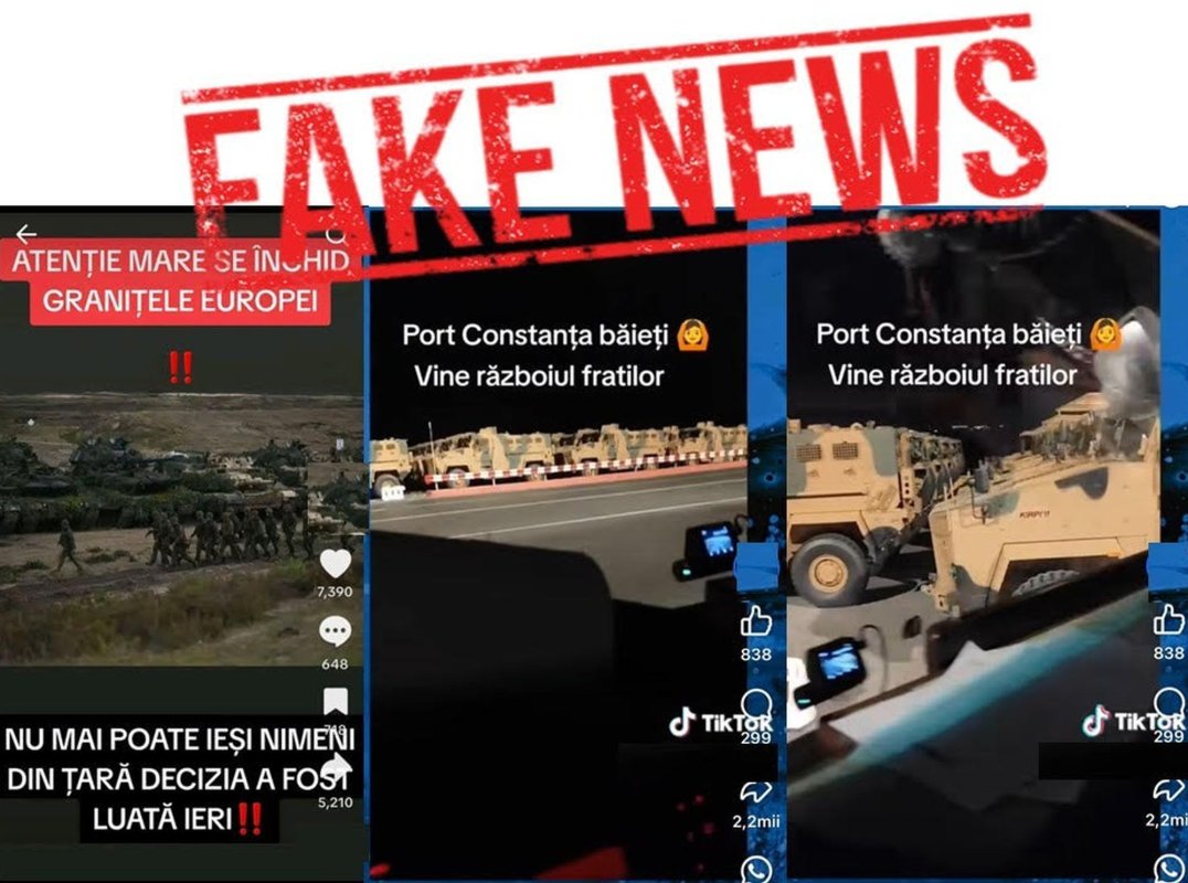 Avalanșă de dezinformări referitoare la armată 318284