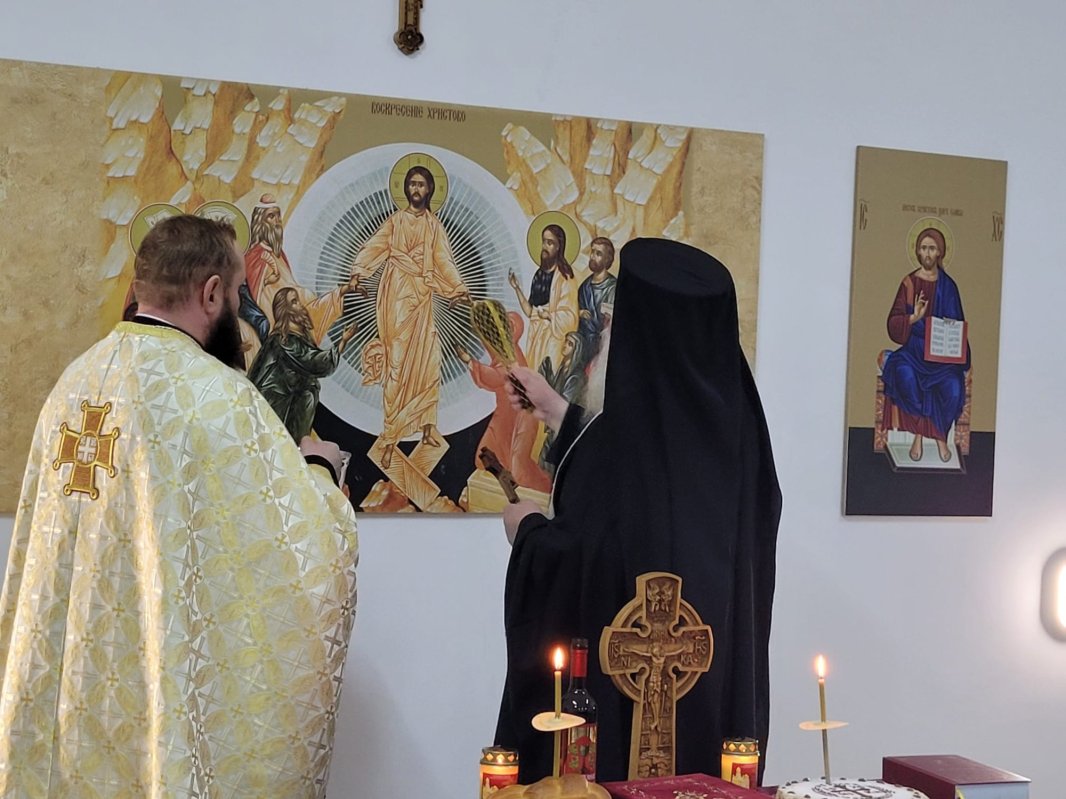 Sfințirea capelei mortuare dintr-o parohie din județul Timiș 318344