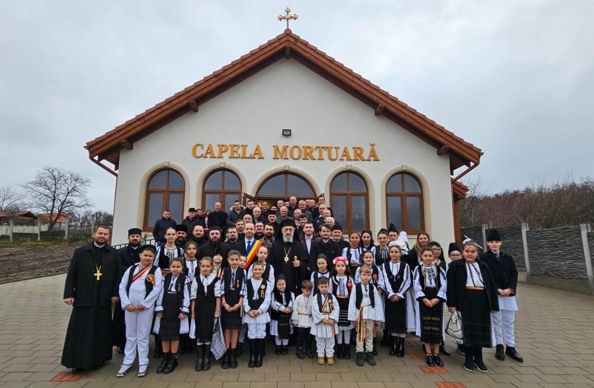 Binecuvântarea noii capele mortuare din Parohia Câlnic, Protopopiatul Sebeș 318410