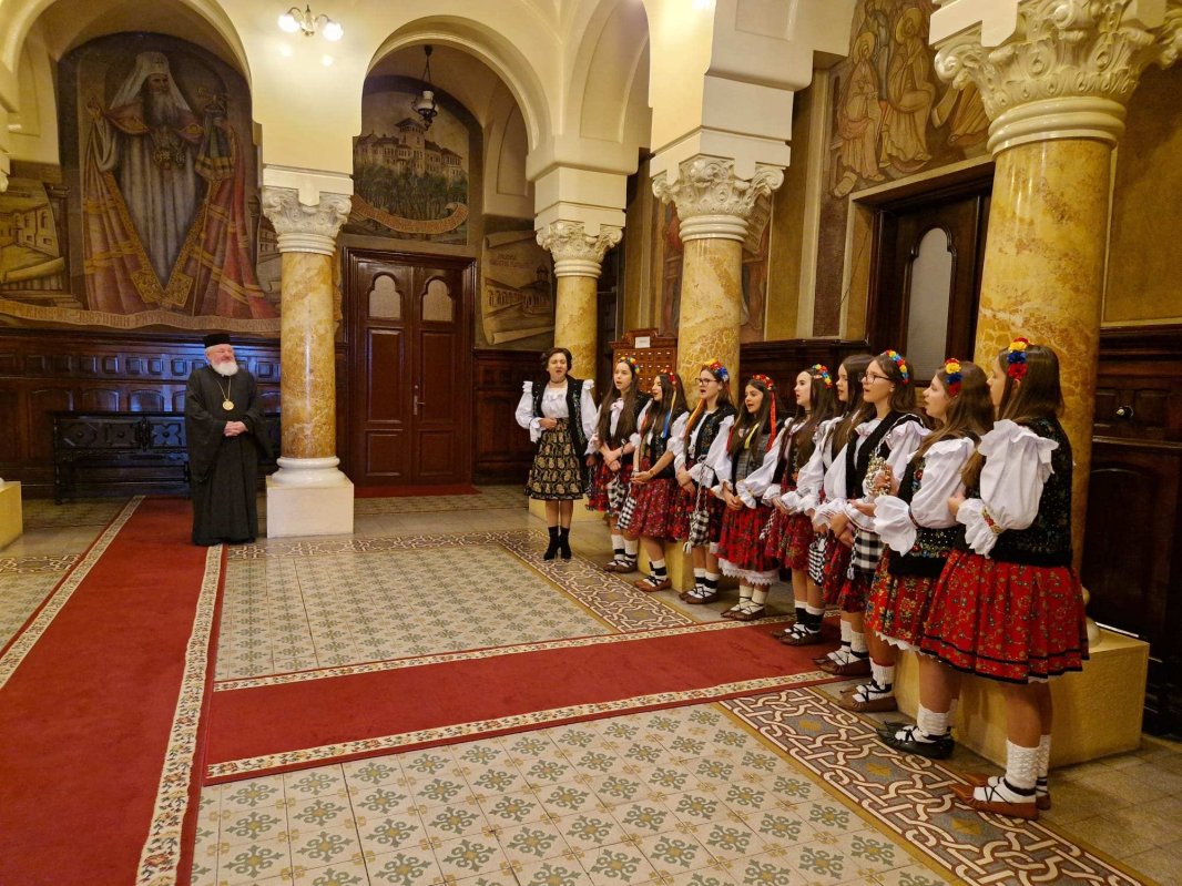 Colindători la Mănăstirea Antim din București 318889