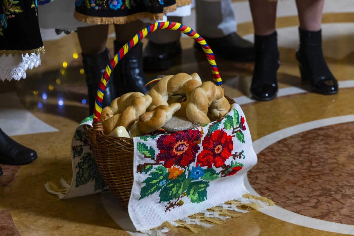 Patriarhul României a fost colindat la Reședința Patriarhală 319314