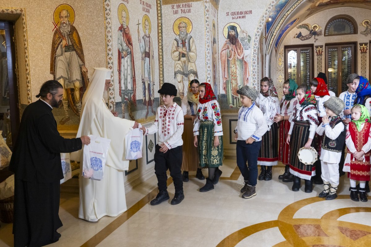 Patriarhul României a fost colindat la Reședința Patriarhală 319334