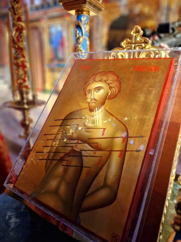 Sfântul Sebastian cinstit la mănăstirea teleormăneană Pantocrator 319262