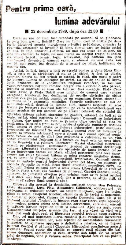 „Perioada romantică a presei s-a terminat după alegerile din 20 mai 1990” 318691