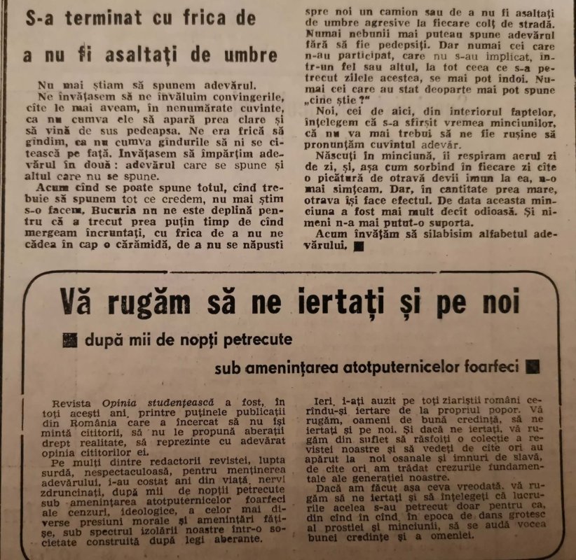 „Perioada romantică a presei s-a terminat după alegerile din 20 mai 1990” 318693