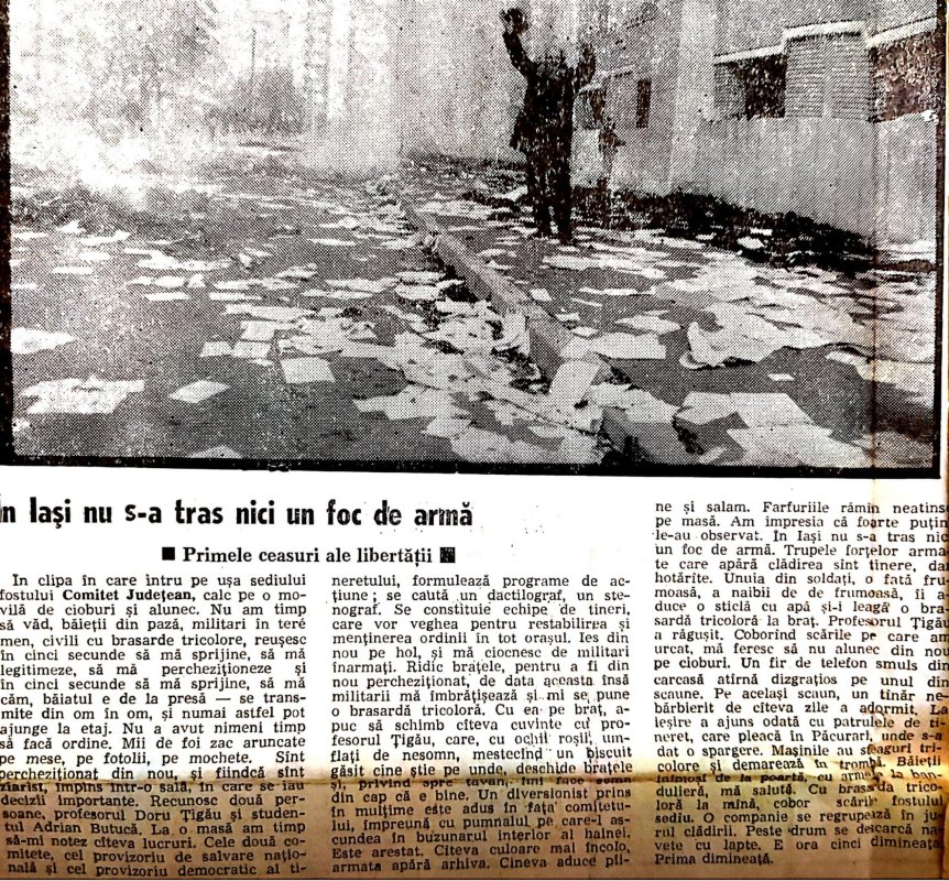 „Perioada romantică a presei s-a terminat după alegerile din 20 mai 1990” 318697