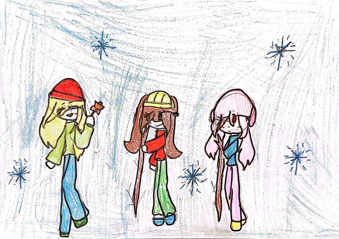 Copiii, colindători cu suflete curate 319514