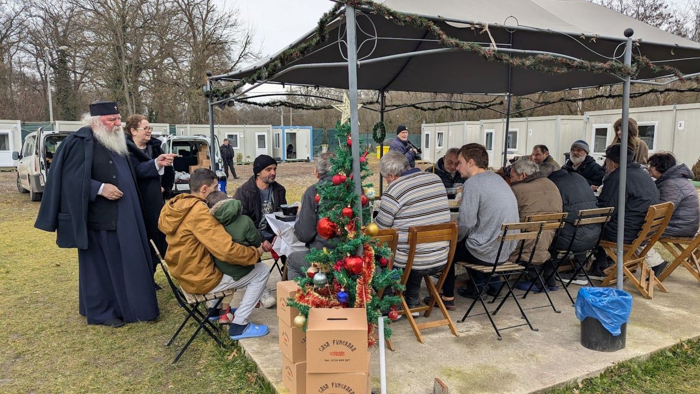 Mitropolitul Banatului și-a serbat onomastica cu persoanele fără adăpost 320721