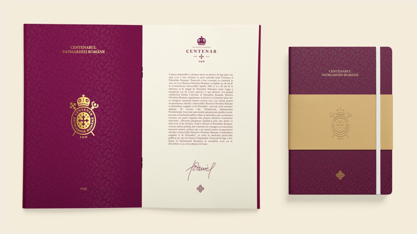 Conceptul vizual identitar al Centenarului Patriarhiei Române 320835