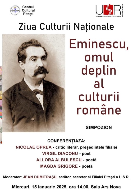 Eminescu sărbătorit la Pitești 321046