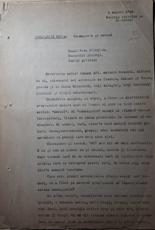 Constantin Noica: Să creăm punți! 321136