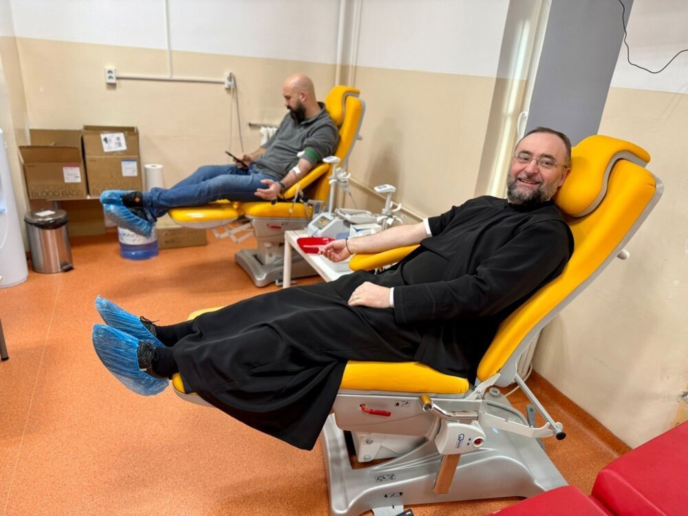 Preoții din Protopopiatul Cluj 1 au donat sânge în scop umanitar 321250