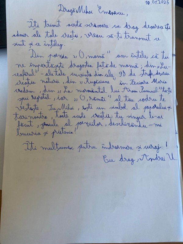 Ecouri eminesciene în inimile micilor seminariști gălățeni 321592