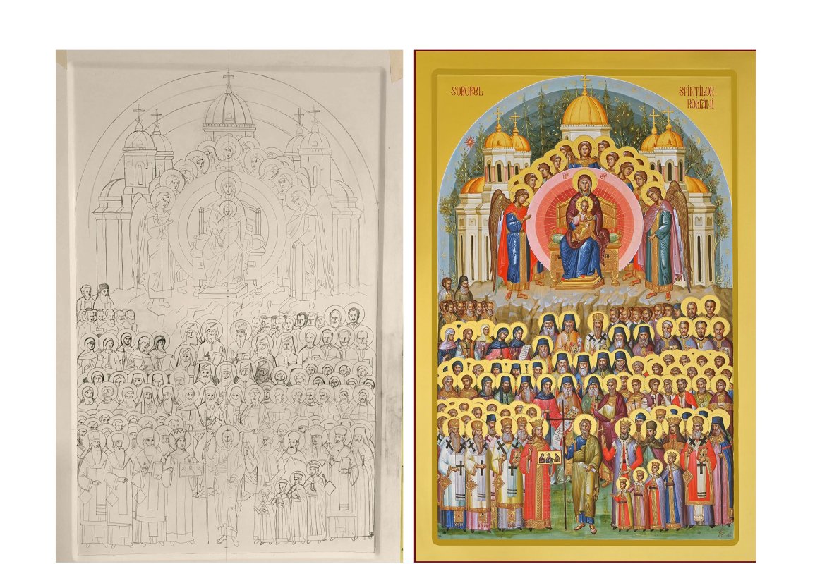Icoana Soborului Sfinților Români, imaginea anului omagial 2025 321721