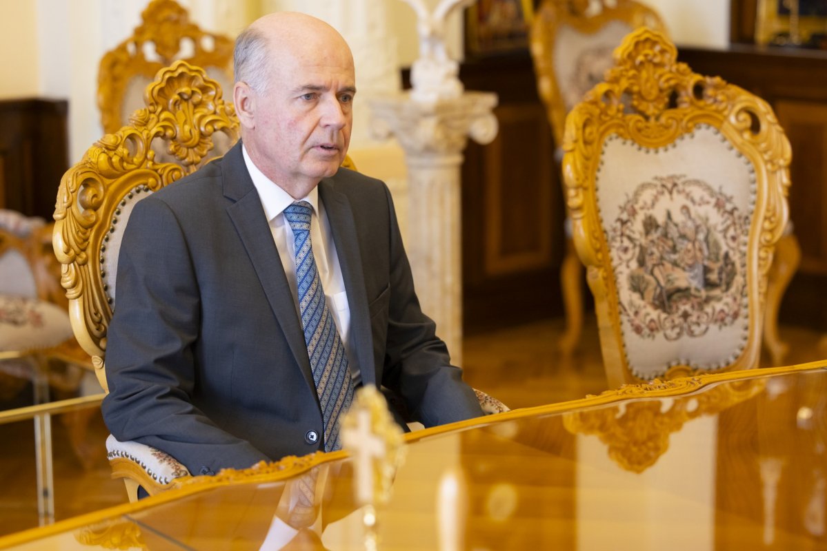 Ambasadorul Republicii Cehe în vizită de prezentare la Patriarhia Română 323751