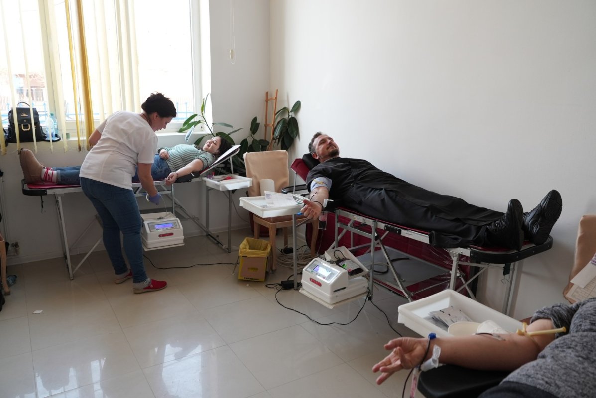 Acţiune de donare de sânge la Tecuci 324383