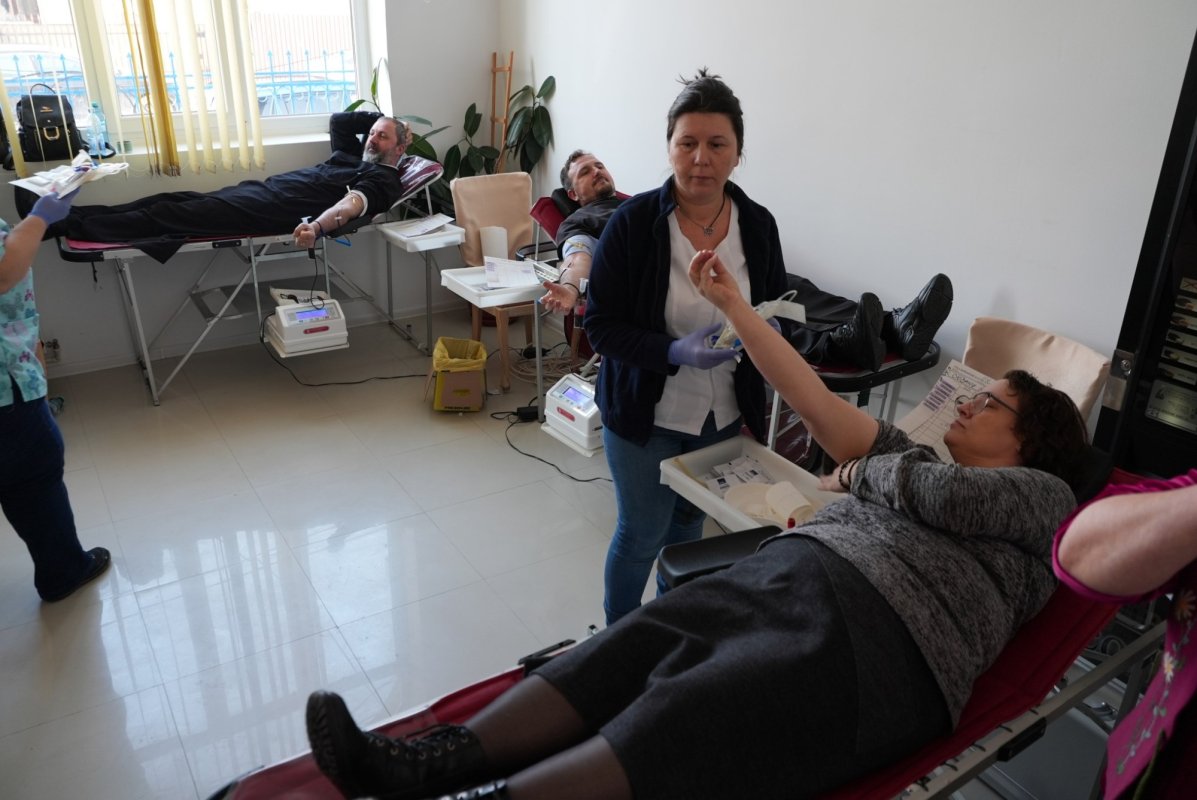 Acţiune de donare de sânge la Tecuci 324385