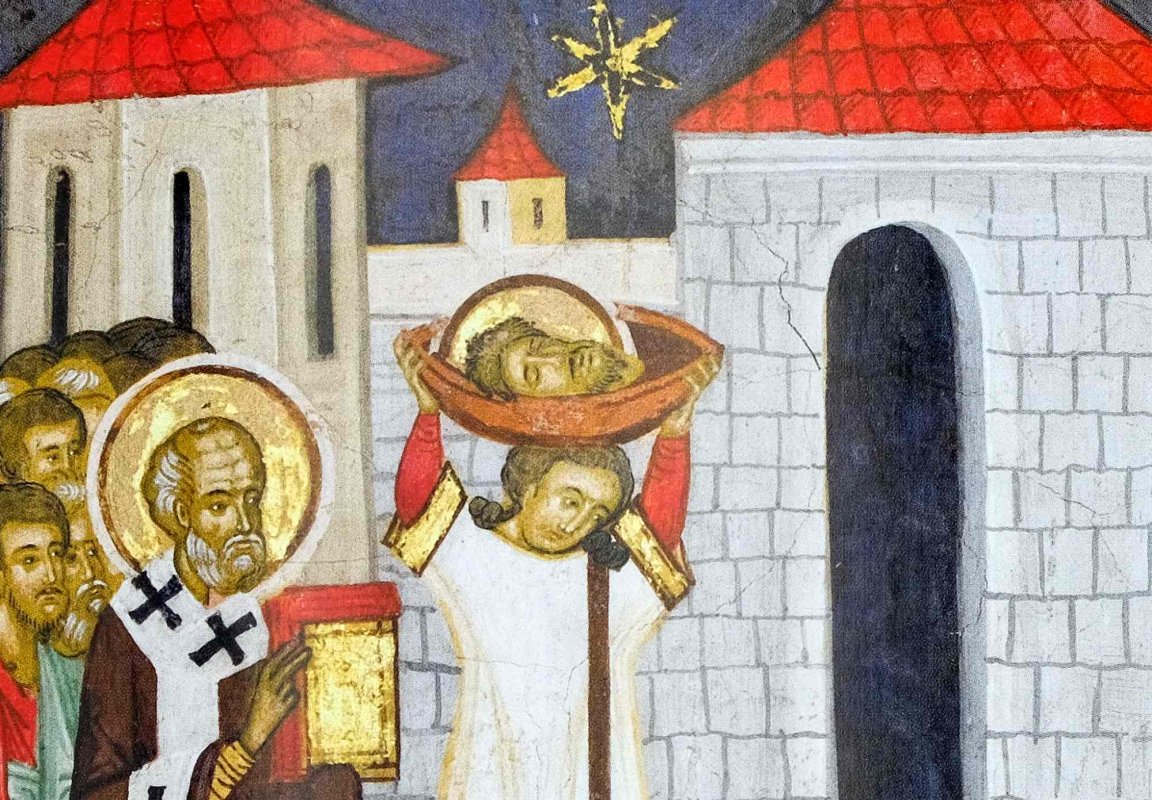 Întâia şi a doua aflare a capului Sf. Proroc Ioan Botezătorul  324475