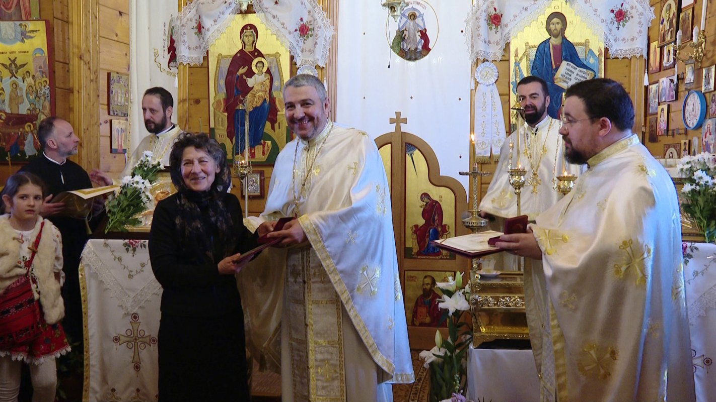 Binecuvântarea lucrărilor de la biserica unui centru DGASPC 324598