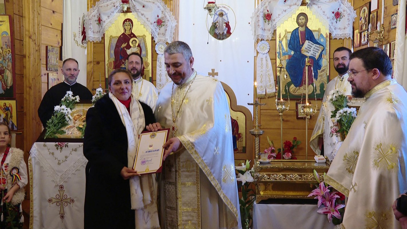 Binecuvântarea lucrărilor de la biserica unui centru DGASPC 324600