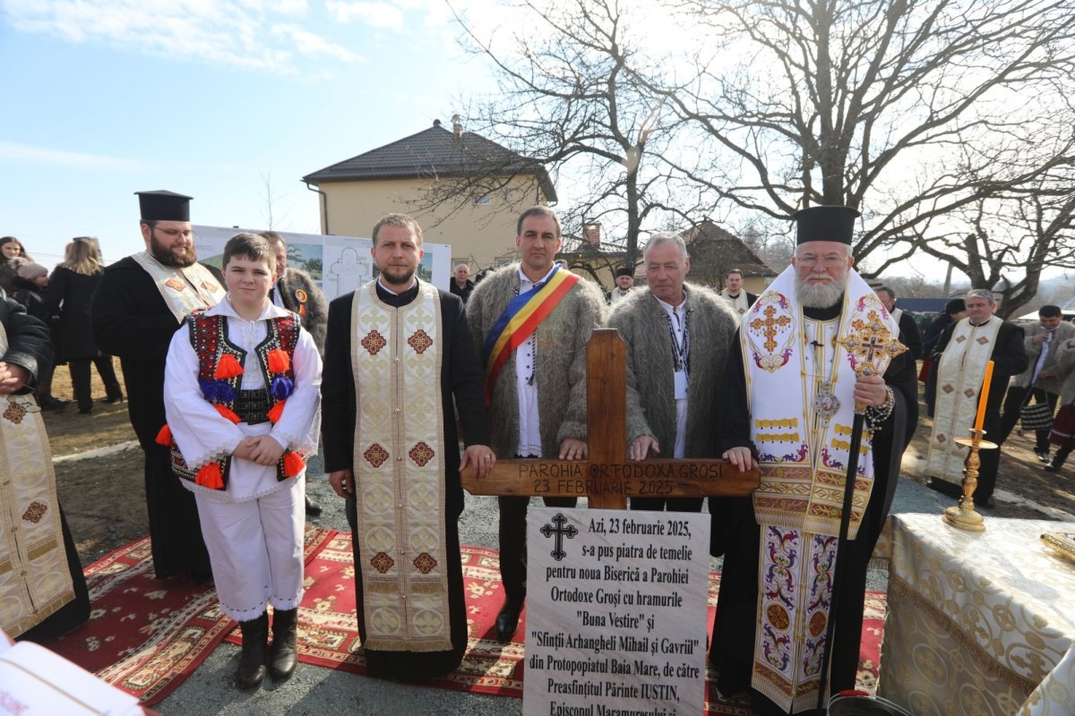 O nouă biserică se va ridica în Groși, Baia Mare 324550