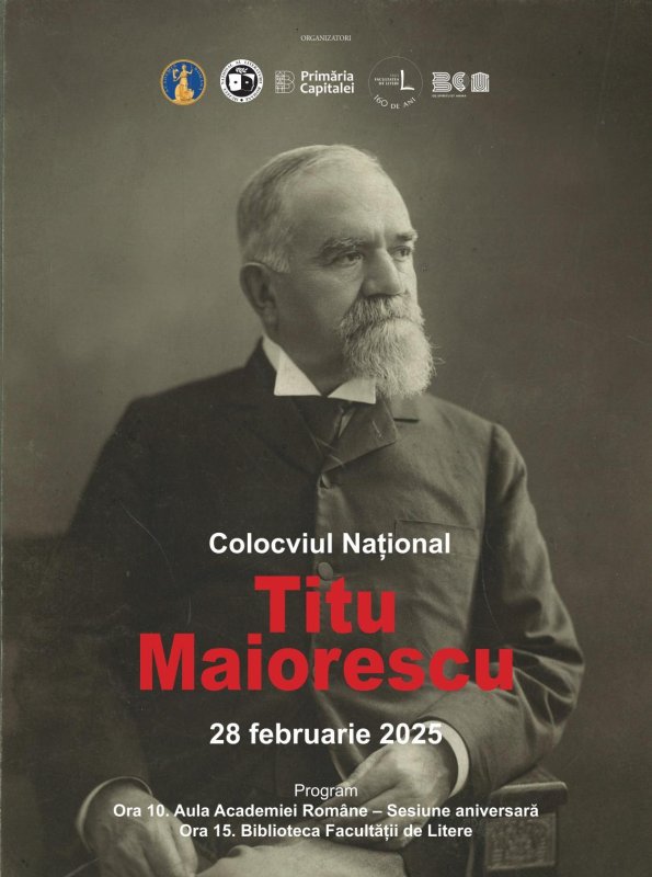 Colocviu național dedicat criticului literar Titu Maiorescu 324907
