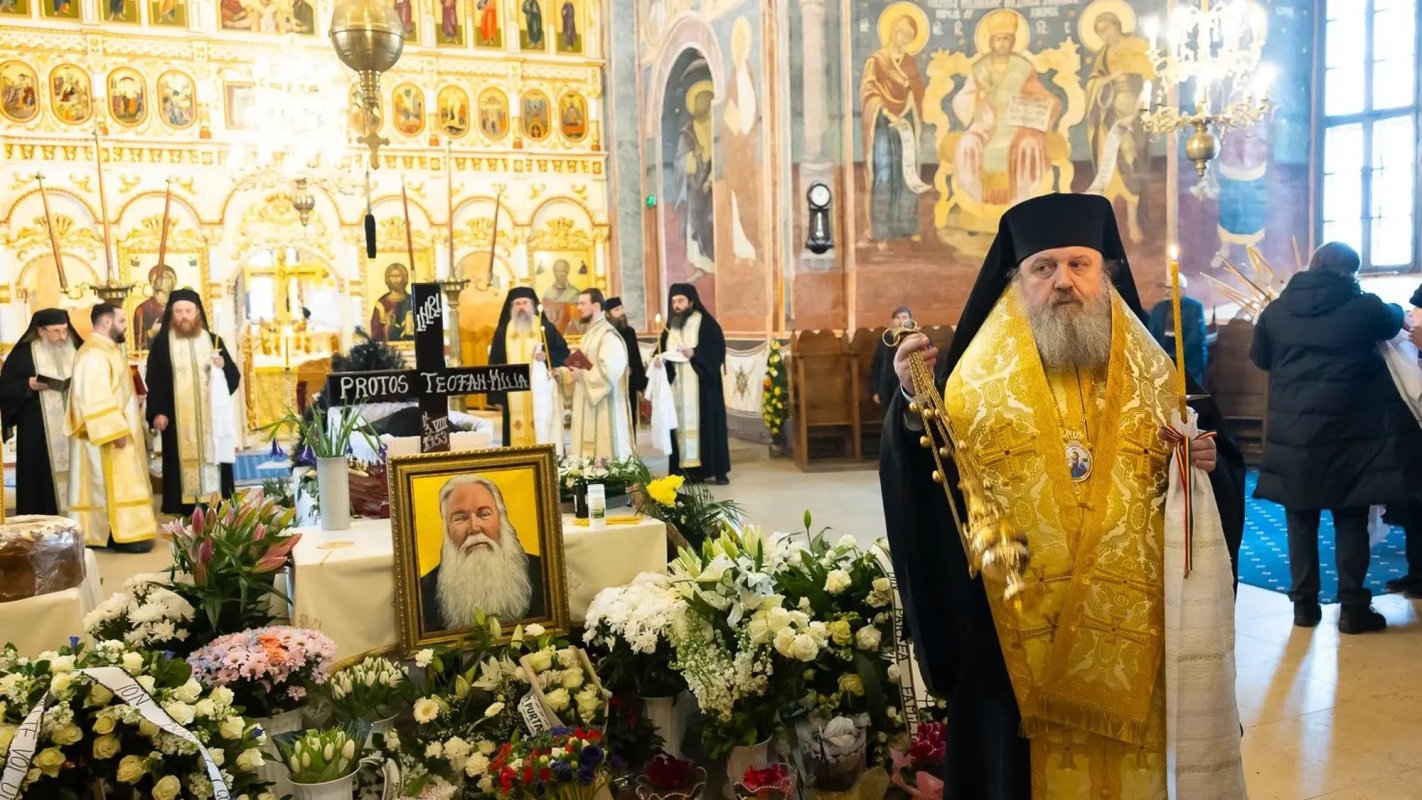 Obștea cernicană și-a luat rămas-bun de la protosinghelul Teofan Milia 324950